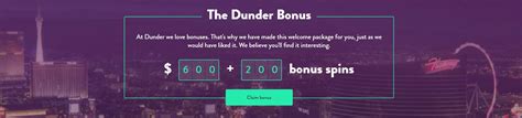 dunder casino nz|Dunder Casino Review + NZ Exclusive: 200 Free Spins.